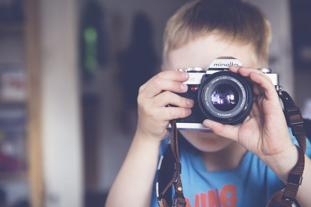 boy, photographer, camera